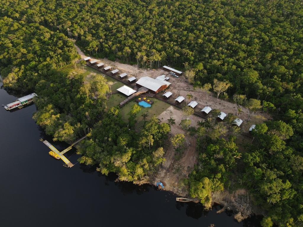 Amazon Xplor Lodge Location on the Rio Negro